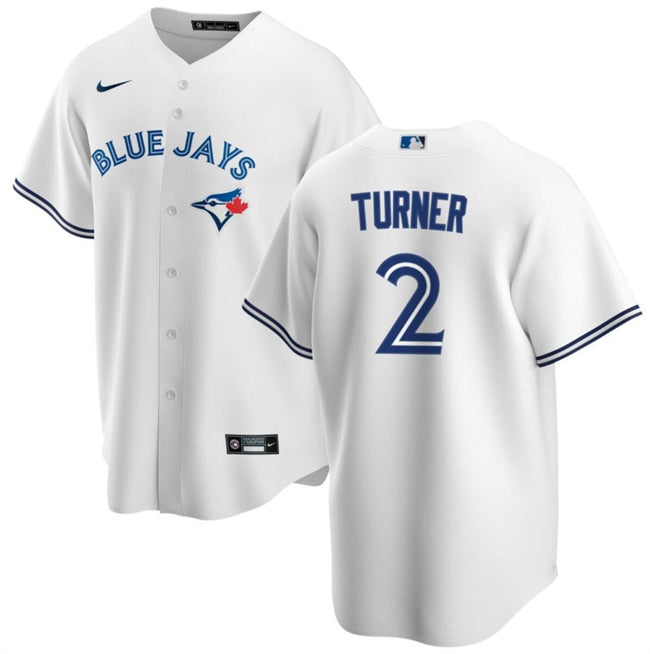 Justin Turner Toronto Blue Jays white jersey