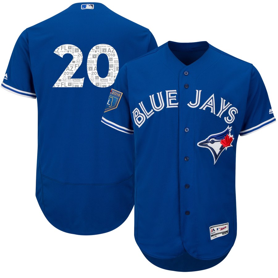 Josh Donaldson Toronto Blue Jays royal jersey