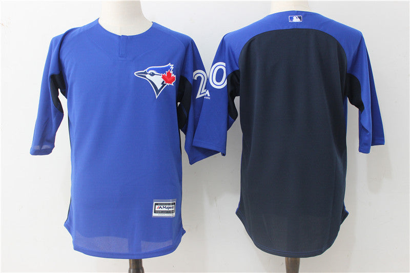 Josh Donaldson Toronto Blue Jays royal-navy Authentic jersey