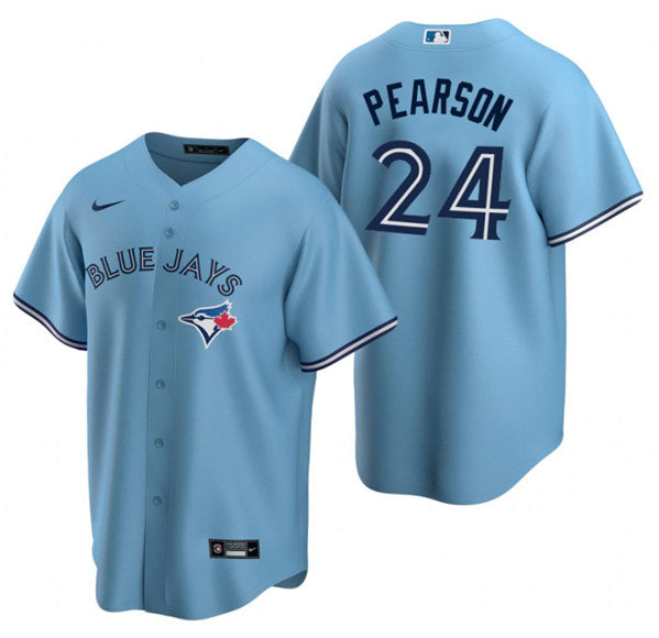 Nate Pearson Toronto Blue Jays blue jersey