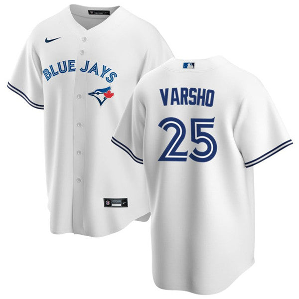 Daulton Varsho Toronto Blue Jays white jersey