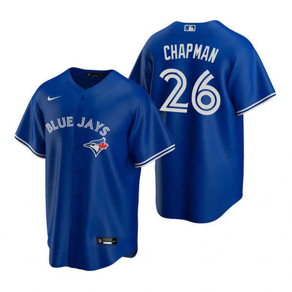 Matt Chapman Toronto Blue Jays royal jersey