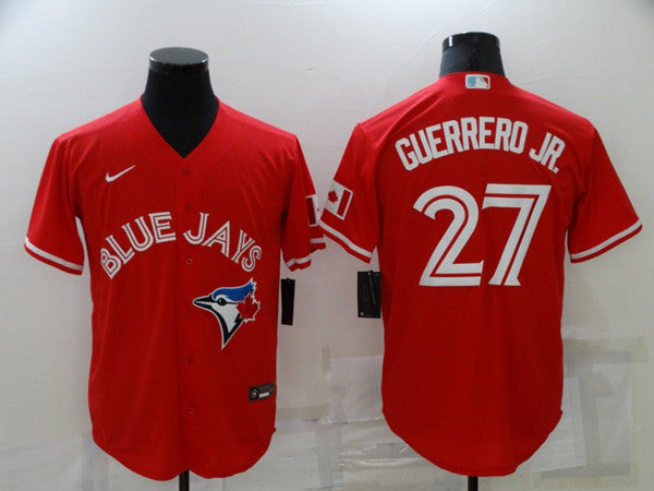 Vladimir Guerrero Jr Toronto Blue Jays red jersey