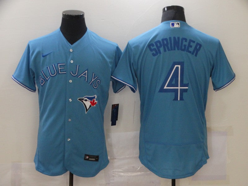 George Springer Toronto Blue Jays blue jersey