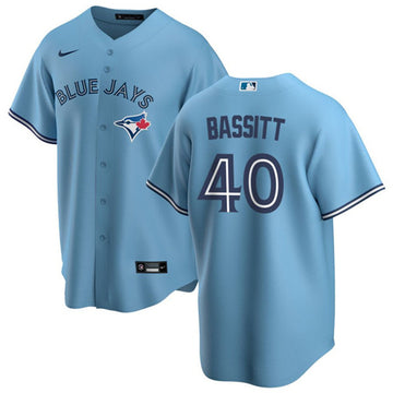 Chris Bassitt Toronto Blue Jays blue jersey