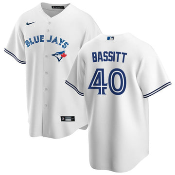 Chris Bassitt Toronto Blue Jays white jersey