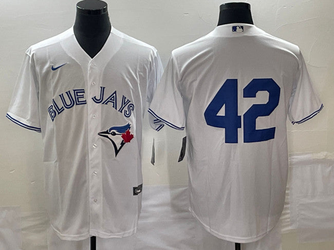 Jackie Robinson Toronto Blue Jays white jersey