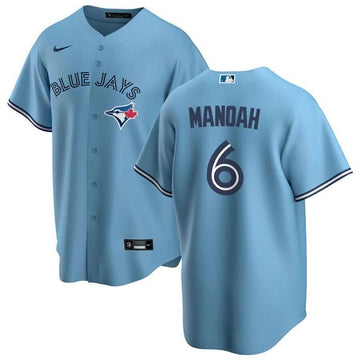 Alek Manoah Toronto Blue Jays blue jersey
