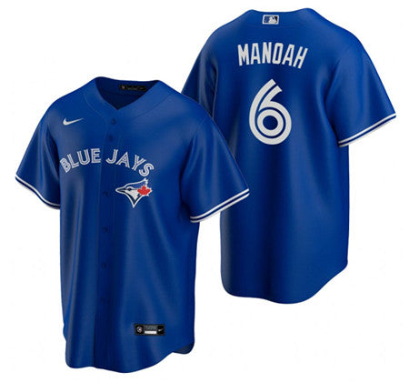 Alek Manoah Toronto Blue Jays royal jersey