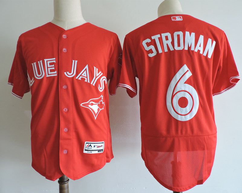 Marcus Stroman Toronto Blue Jays red Elite jersey