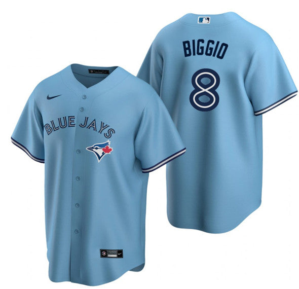 Cavan Biggio Toronto Blue Jays blue jersey