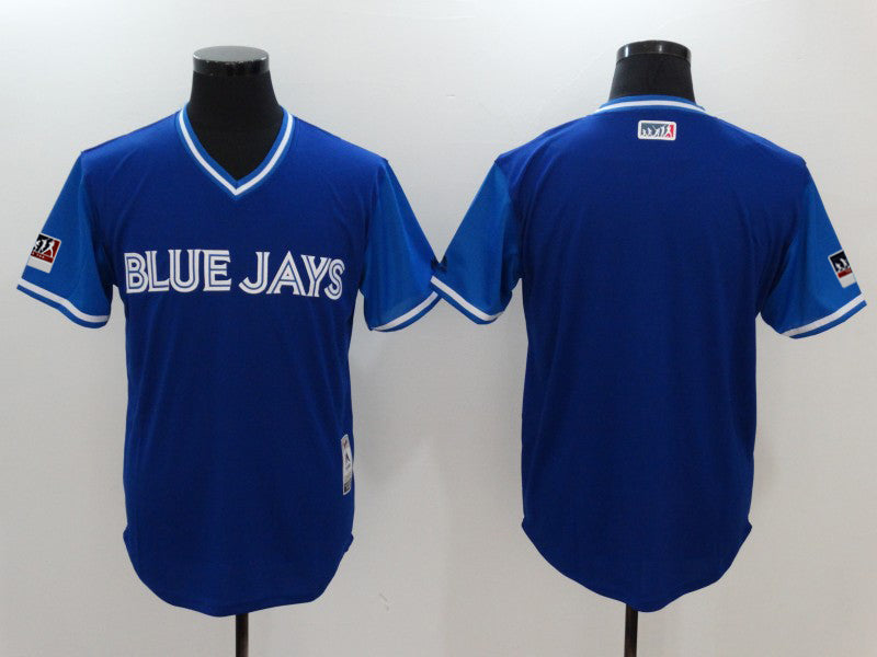 Majestic Royal-Light Toronto Blue Jays blue jersey