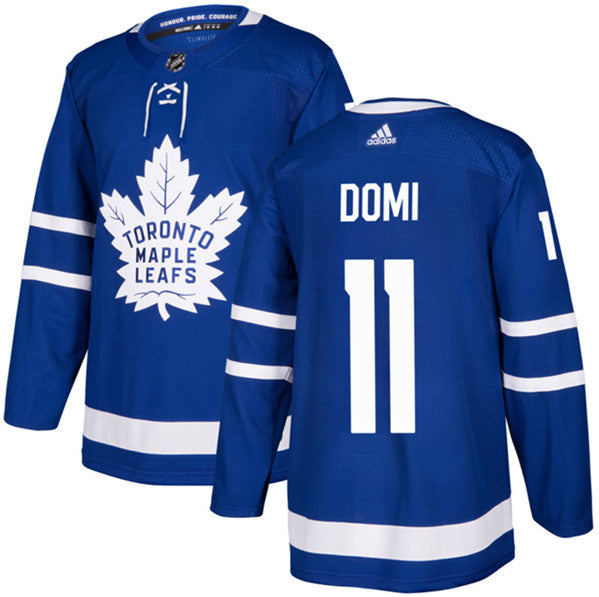 Max Domi Toronto Maple Leafs blue jersey