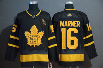 Mitchell Marner Toronto Maple Leafs black City Edition jersey