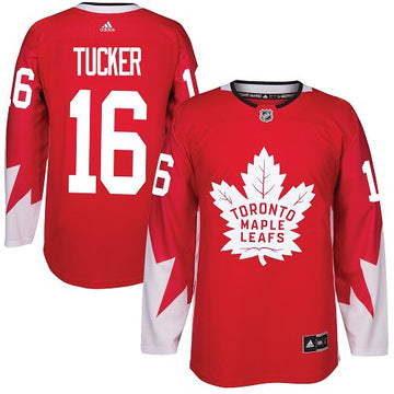 Mitchell Marner Toronto Maple Leafs red jersey