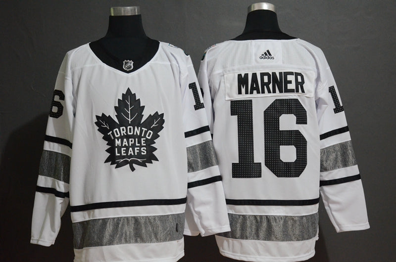 Mitchell Marner Toronto Maple Leafs white All-Star jersey
