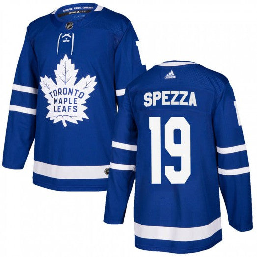 Jason Spezza Toronto Maple Leafs blue jersey