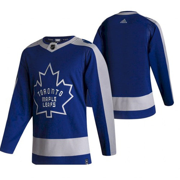 Toronto Maple Leafs blue Reverse Retro jersey