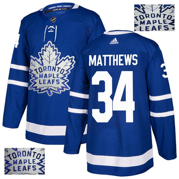 Auston Matthews Toronto Maple Leafs blue Fashion jersey