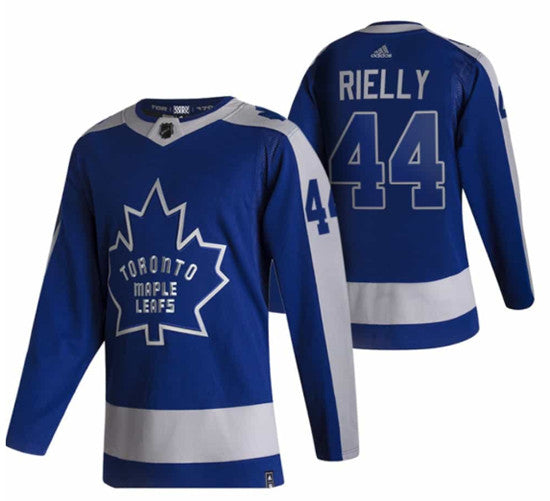 Morgan Rielly Toronto Maple Leafs blue Reverse Retro jersey