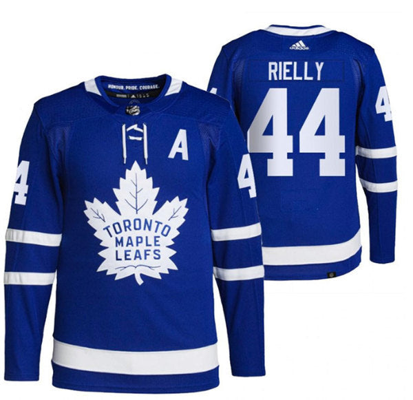 Morgan Rielly Toronto Maple Leafs blue jersey