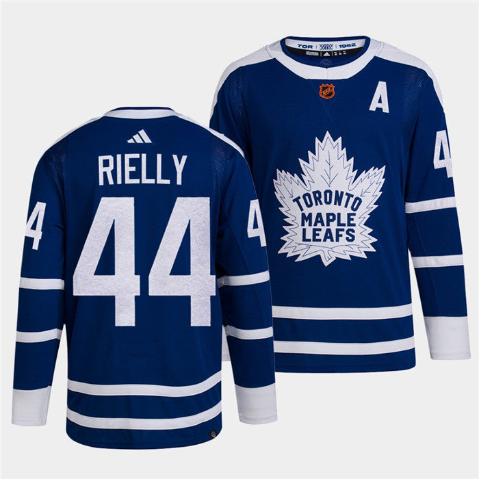 Morgan Rielly Toronto Maple Leafs blue Reverse Retro jersey