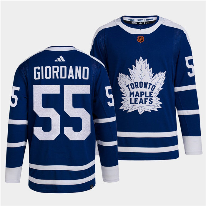 Mark Giordano Toronto Maple Leafs blue Reverse Retro jersey