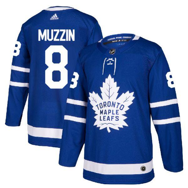 Jake Muzzin Toronto Maple Leafs blue jersey