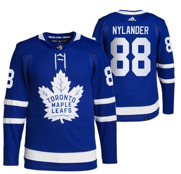 William Nylander Toronto Maple Leafs blue jersey