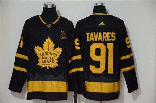John Tavares Toronto Maple Leafs black City Edition jersey