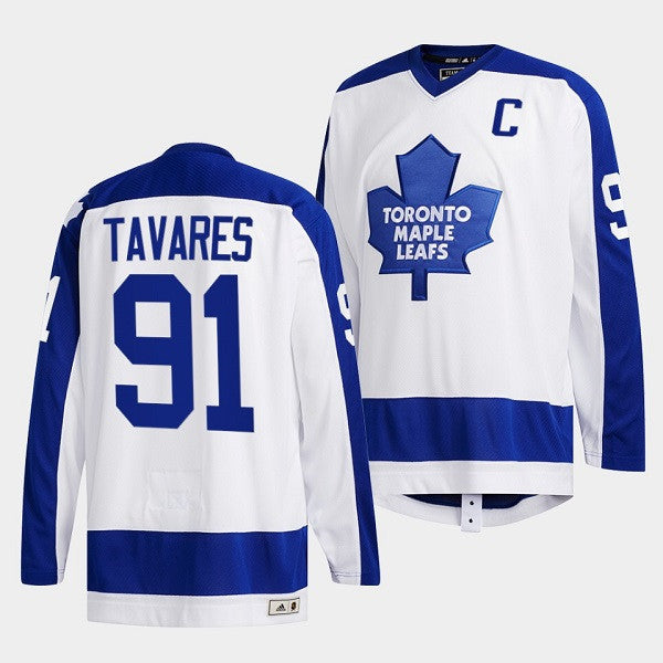 John Tavares Toronto Maple Leafs white jersey