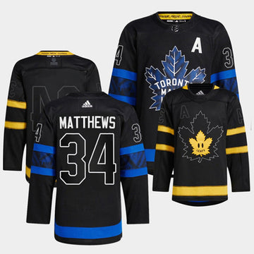 Toronto Maple Leafs black Alternate jersey