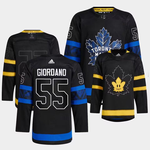 Toronto Maple Leafs black Alternate jersey