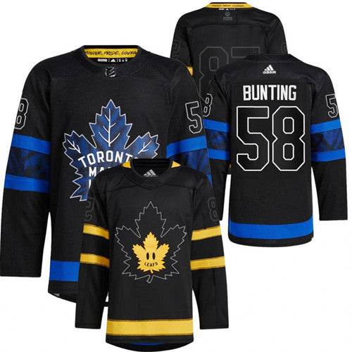 Toronto Maple Leafs black Alternate jersey
