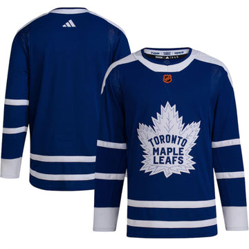 Custom Toronto Maple Leafs blue Reverse Retro jersey