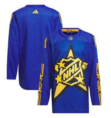 Custom Toronto Maple Leafs blue All-Star jersey