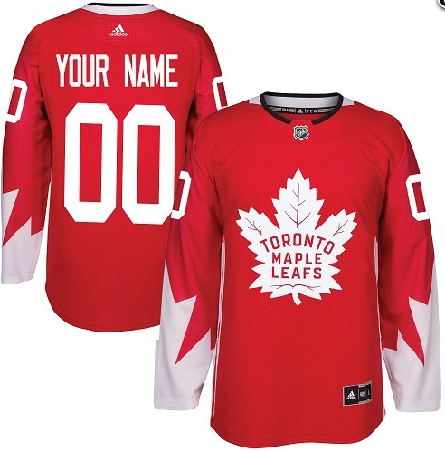 Custom Toronto Maple Leafs jersey