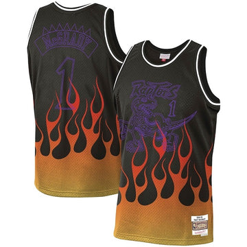 Tracy Mcgrady Toronto Raptors black jersey