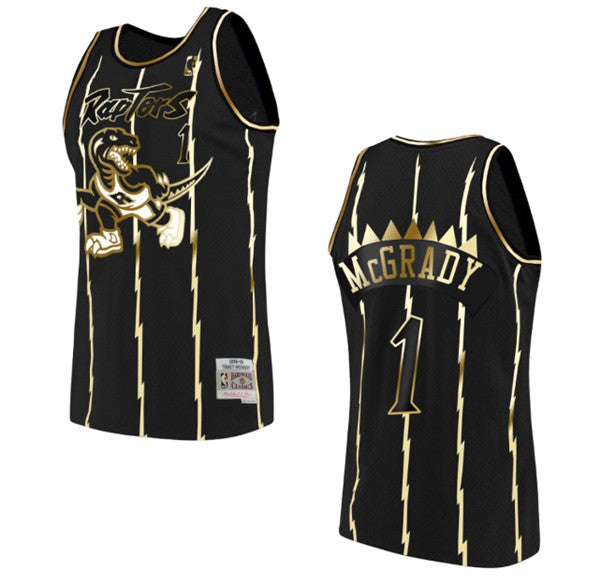 Tracy Mcgrady Toronto Raptors black jersey