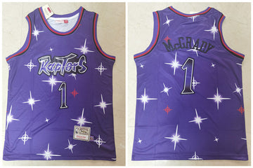 Tracy Mcgrady Toronto Raptors purple Classic jersey