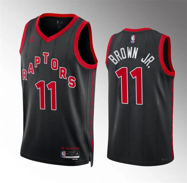 Bruce Toronto Raptors brown jersey