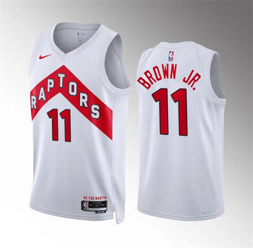 Bruce Toronto Raptors brown jersey