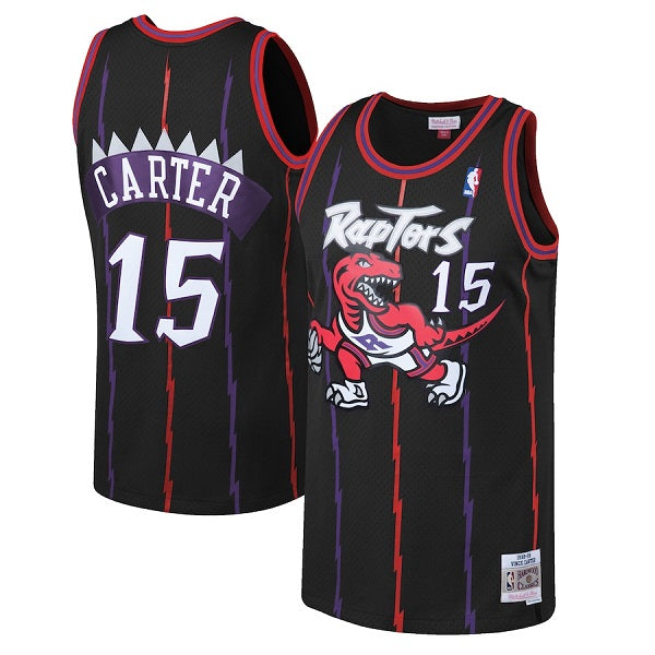 Vince Carter Toronto Raptors black Throwback jersey