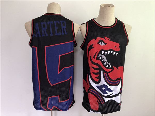 Vince Carter Toronto Raptors black Throwback jersey