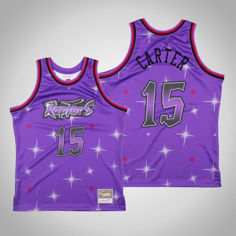 Vince Carter Toronto Raptors purple Classic jersey