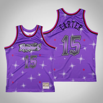 Vince Carter Toronto Raptors purple Classic jersey