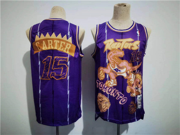 Vince Carter Toronto Raptors purple Throwback jersey