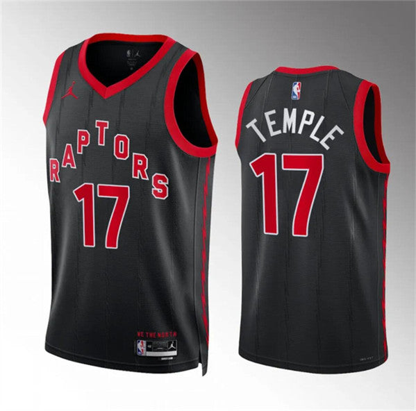 Garrett Temple Toronto Raptors black jersey