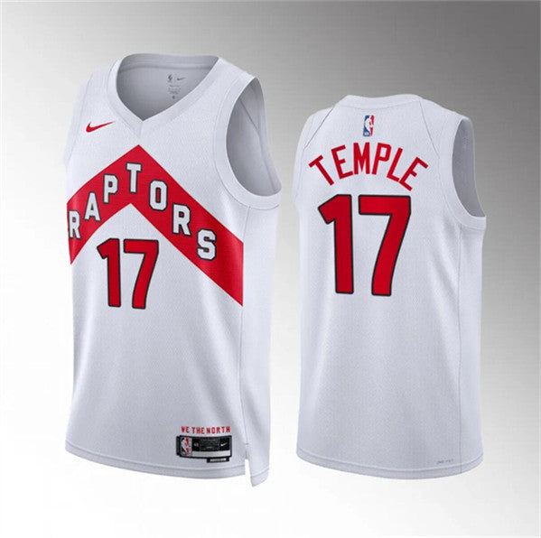 Garrett Temple Toronto Raptors white jersey