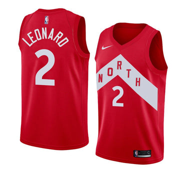 Kawhi Leonard Toronto Raptors red jersey